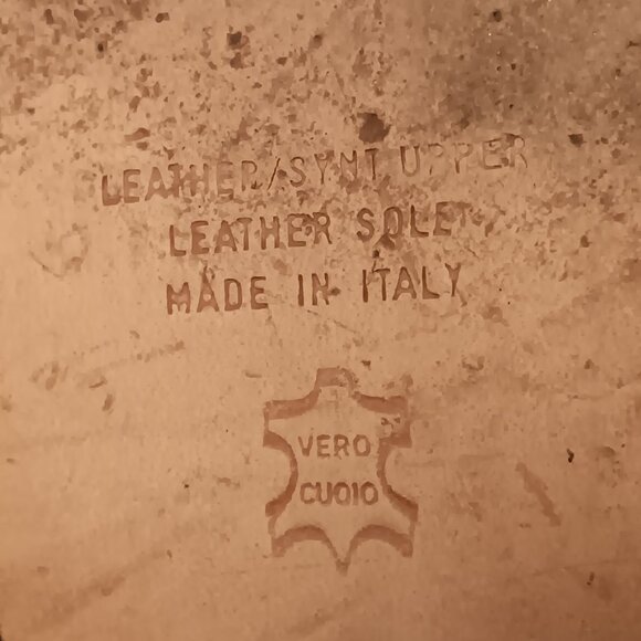 Mila Paoli women's Made in Italy Leather Low Block Heel Slide Sandals sz 9.5 B - Picture 14 of 14